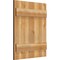 Ekena Millwork Joined Board-n-Batten Shutters, Rough Sawn Western Red Cedar, 21 1/2W x 26H, PR RBJ06S21X026RWR - alternate 4